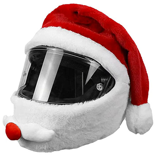 Copri Casco Di Babbo Natale